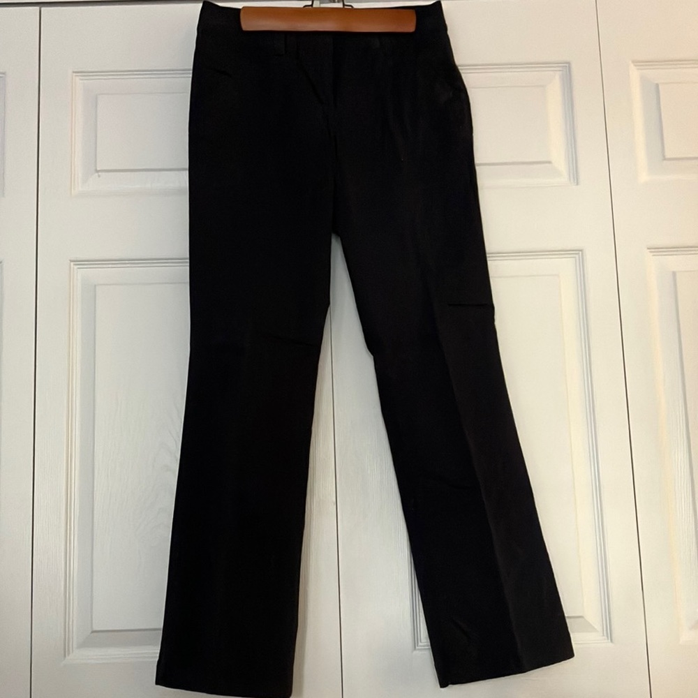 Tommy Hilfiger black, straight leg pants, size 4
